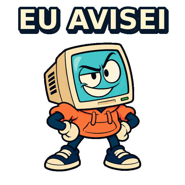 Bitreco apontando e reagindo: Eu avisei